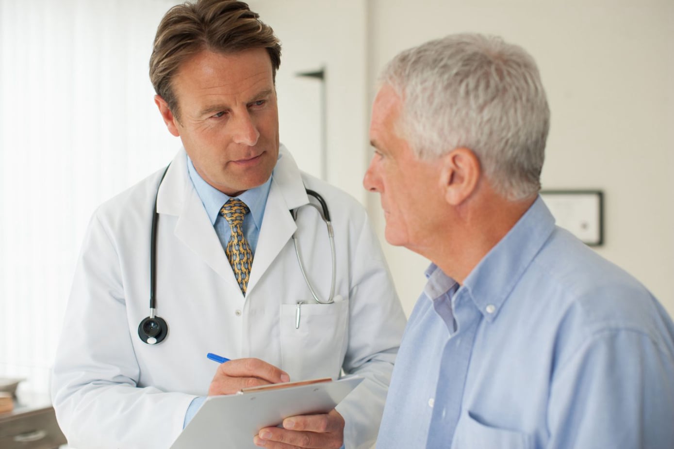 Patient discussing chronic disease management plan with Dr. Boguslavsky at PremierMD